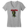 zombie brains Women's V-Neck T-Shirt