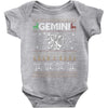 santa gemini christmas ugly t shirts Baby Onesie