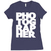 gift for photographer Ladies Fitted T-Shirt