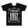 vintage made in 1957 perfectly aged a living legend All Over Men's T-shirt