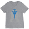 r2d2 typography V-Neck Tee