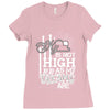 The Sky is not high as My Dreams are Ladies Fitted T-Shirt