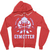 not the average gym otter Zipper Hoodie