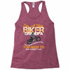 I'm A Nice Biker Grandpa So If I'm An Asshole To You You Need To Ask Y Racerback Tank