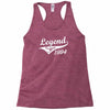 legend since 1994   mens funny 21st sticker transfer iron on Racerback Tank