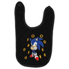 Sonic Rings Baby Bibs