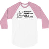 without geometry life is pointless funny math school science nerd geek 3/4 Sleeve Shirt