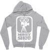 money shot Zipper Hoodie