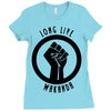 long live wakanda Ladies Fitted T-Shirt
