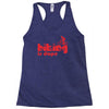 biking is dope Racerback Tank