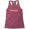 harambe gorilla Racerback Tank