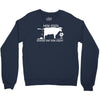 vegetarier mein essen schei&szlig;t Crewneck Sweatshirt