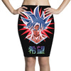Goku Ultra Instinct Pencil Skirts