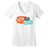 it simple Women's V-Neck T-Shirt