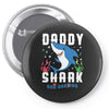 daddy shark doo doo doo family matching Pin-back button