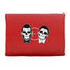 SKULL ON TWO FACE Accessory Pouches