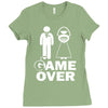 game over Ladies Fitted T-Shirt