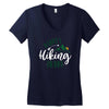 Daddy's Hiking Buddy Women's V-Neck T-Shirt