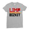 limp bizkit black logo Ladies Fitted T-Shirt