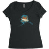 rep ak designs Women's Triblend Scoop T-shirt