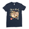 Japanese Ramen Ladies Fitted T-Shirt