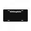 bibliophi License Plate