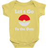 let's go to the gym Baby Onesie