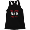 no lives matter Racerback Tank