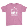 born to run forced to work Youth Tee
