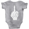 Flipping Someone Off Baby Bodysuit