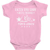 vater und sohn beste freunde Baby Onesie