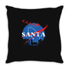 santa nasa parody Throw Pillow