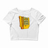 old school gaming king Crop Top