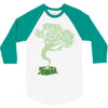 saw a ghost 3/4 Sleeve Shirt