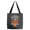 The world's greatest dad belongs to me Fathers Day Tote Bags
