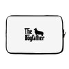 the dogfather pembroke welsh corgi Laptop sleeve