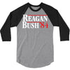 reagan bush '84 3/4 Sleeve Shirt