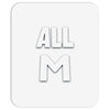 all m Mousepad