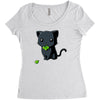 unlucky Women's Triblend Scoop T-shirt