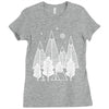 camp line Ladies Fitted T-Shirt
