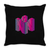 colorful nintendo Throw Pillow