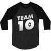 team 10 silver 3/4 Sleeve Shirt