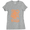 scary krampus Ladies Fitted T-Shirt