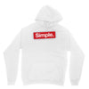 simple red Unisex Hoodie
