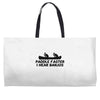 paddle faster i hear banjos Weekender Totes
