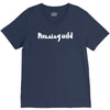 running wild logo V-Neck Tee