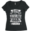 My Aunt Is Totally My Most Favorite Guy of All Time in the History of Women's Triblend Scoop T-shirt