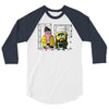 pat and silent bob 3/4 Sleeve Shirt