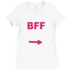 she thinks i'm crazy Ladies Fitted T-Shirt
