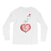 Mom and Baby are Connected to the Heart Long Sleeve Shirts